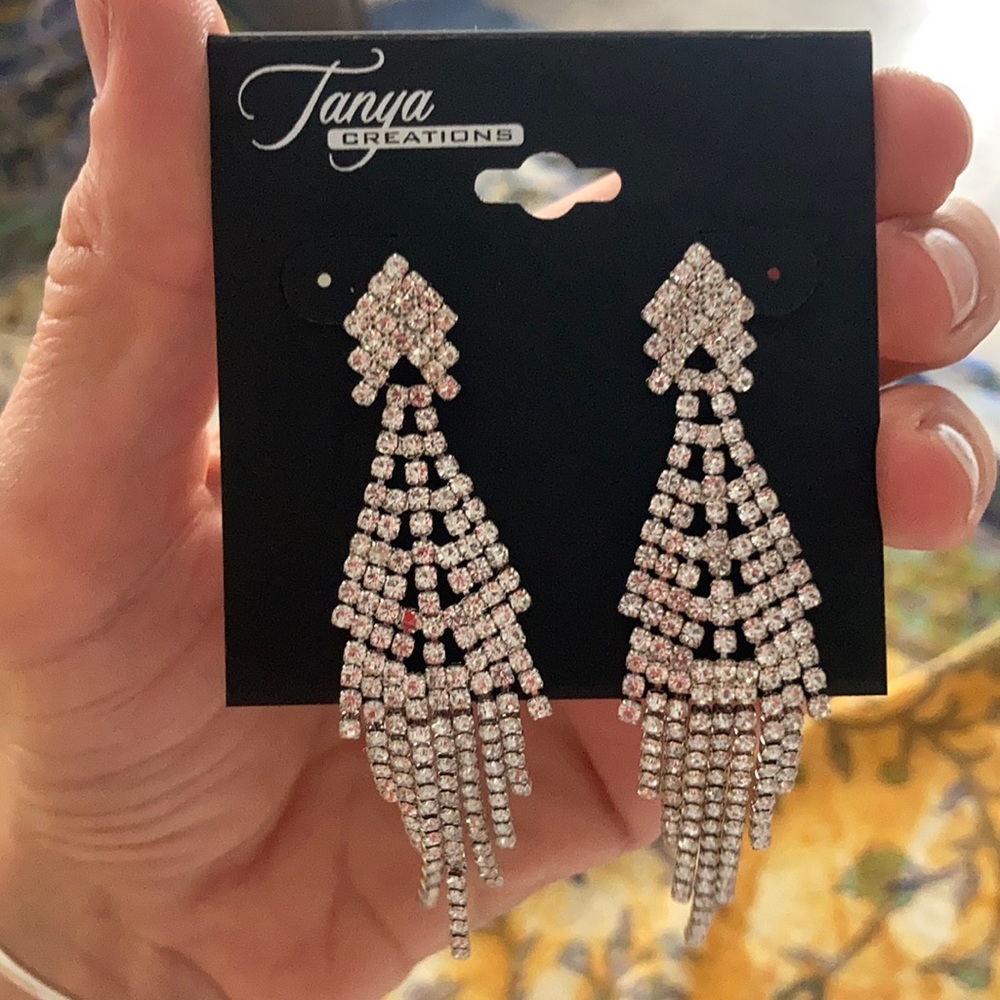 Costume jewelry earrings